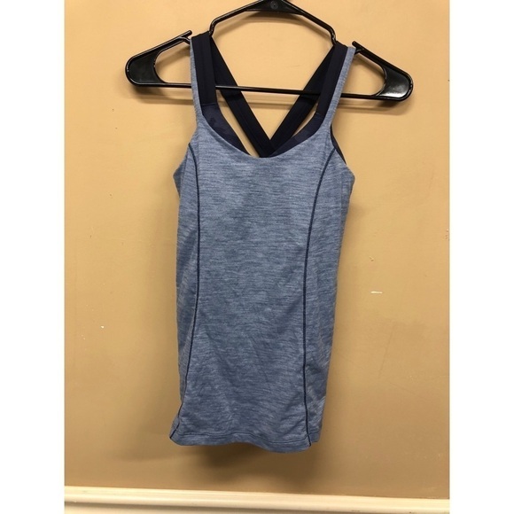 Lululemon Run For The Gold Heathered Blue Camo - Picture 1 of 6